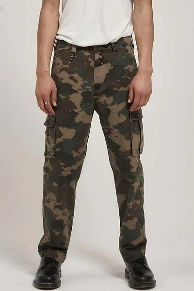 ShiFan Pantaloni Cargo Donna Mimetica Sportivi: Jeans Largo Vita Elasticizzata, Colore Bordeaux, Taglia S