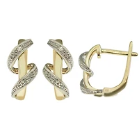 Boucles D’oreilles 10 Kt Roger Roy E05-85303-YW