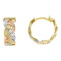 Boucles D’oreilles 10 Kt Roger Roy HUE2390-3T