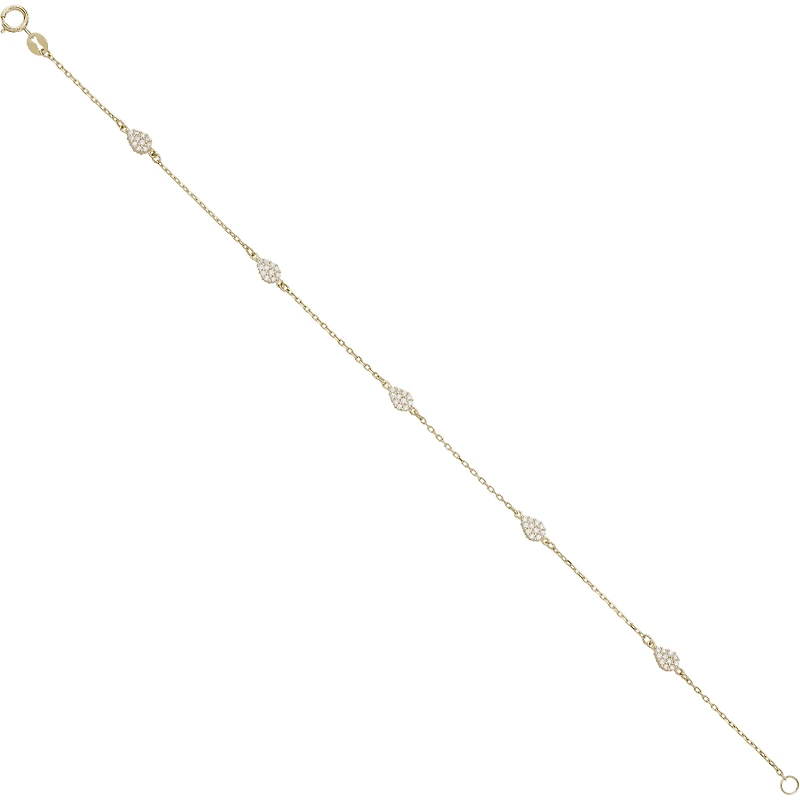 Bracelet 10 Kt Roger Roy B10-716409-Y