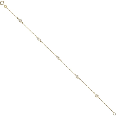 Bracelet 10 Kt Roger Roy B10-716409-Y