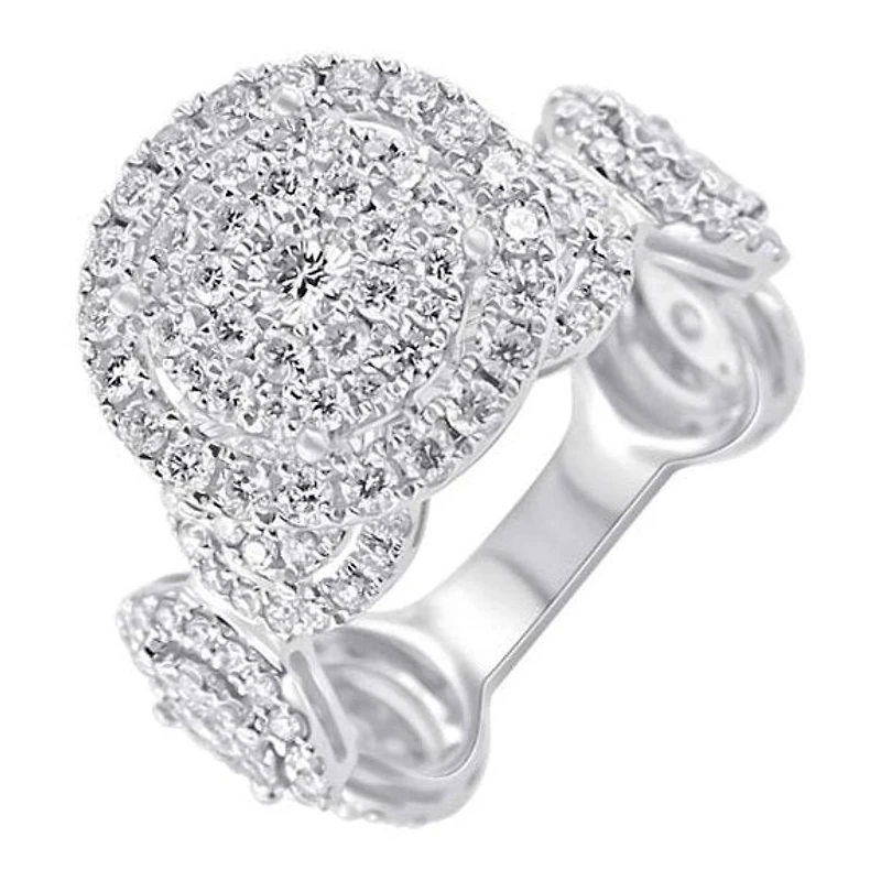 Bague de Fiançaille Roy 180PTS RA3736-W2