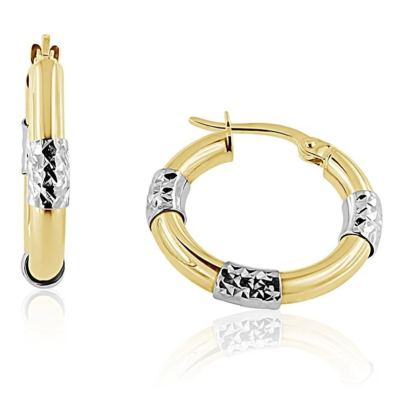 Boucles D’oreilles 10 Kt Roger Roy E500547-LYWDC