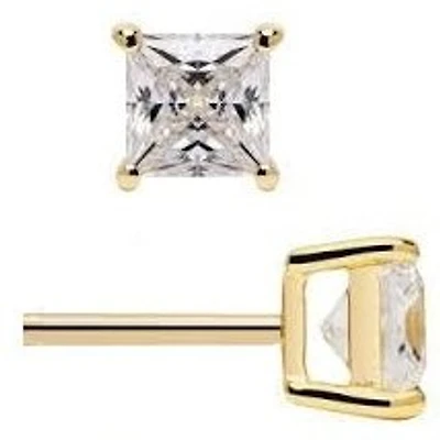 Earrings 10 Kt Roger Roy CZE1215Y