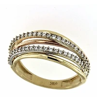 Bague 10 Kt Roger Roy R200530TC