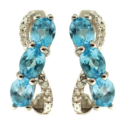 Boucles D’oreilles 14 Kt Van&Co E05-99421-18W