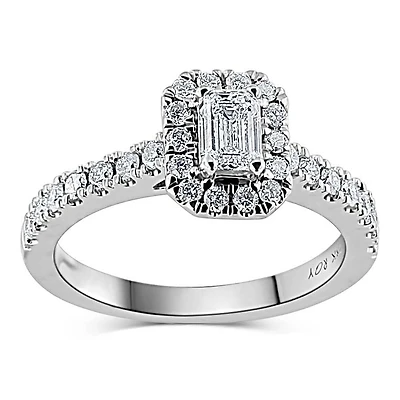Bague de Fiançaille Van&Co 85PTS AR0362-85W