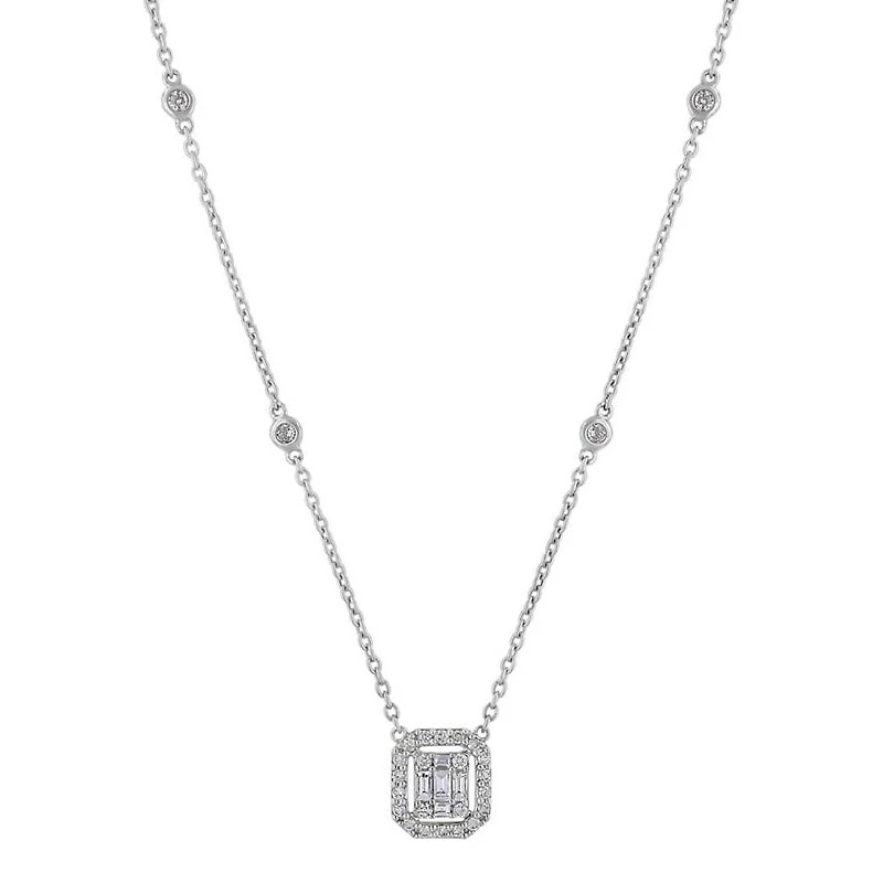 Pendentif 14 Kt Van&Co NEC0640-W