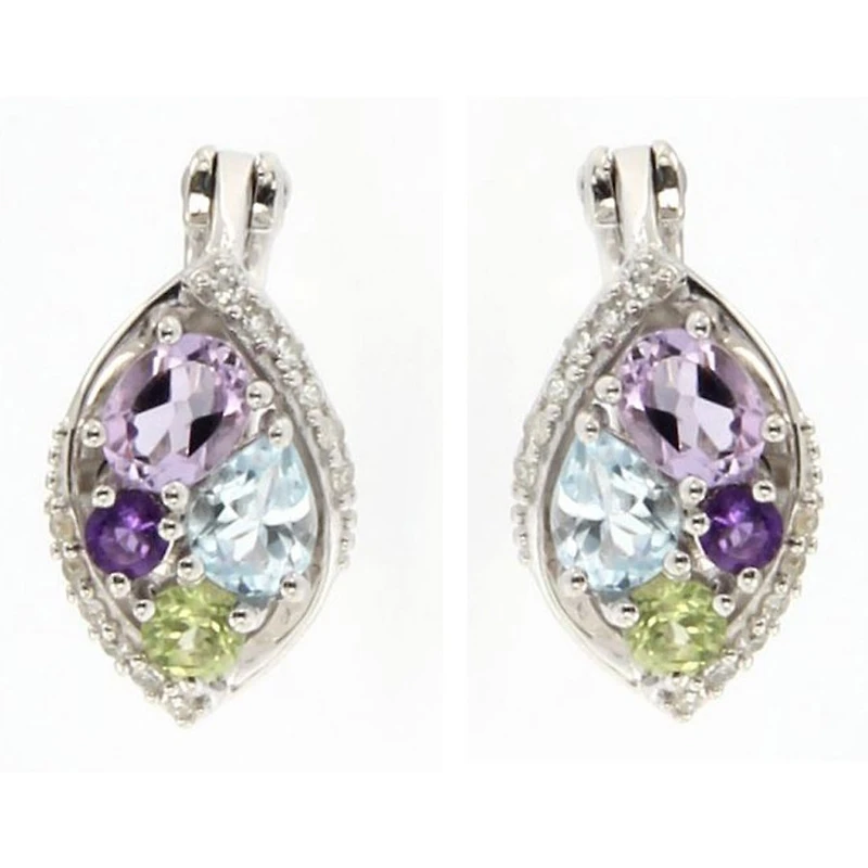 Boucles D’oreilles 10 Kt Roger Roy E05-100357-7W