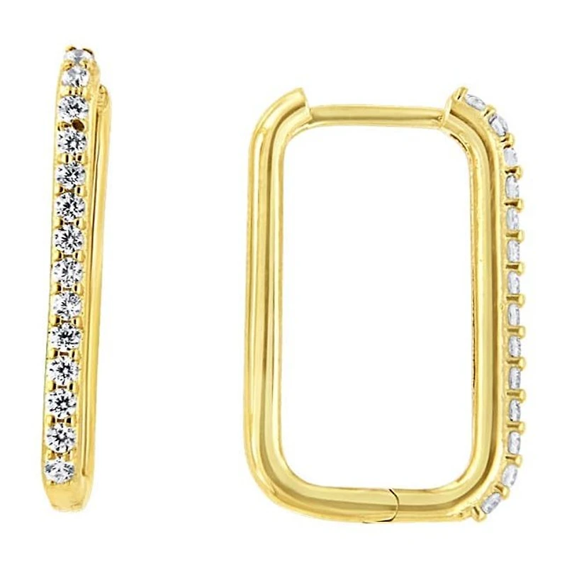 Boucles D’oreilles 10 Kt Roger Roy H0225