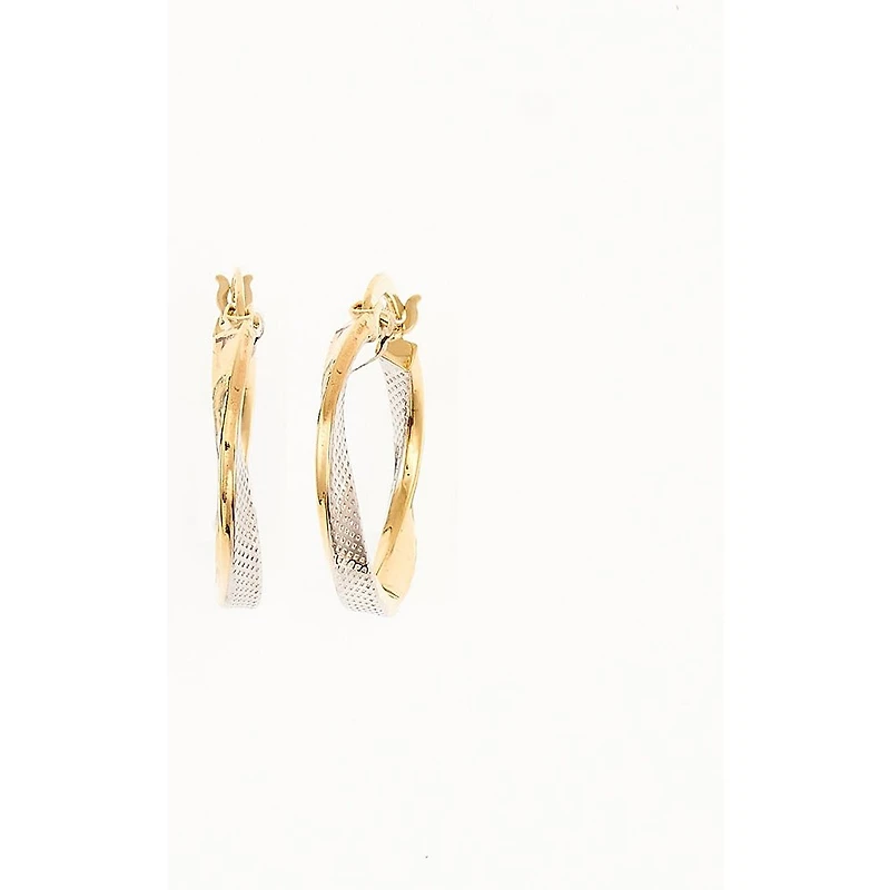 Boucles D’oreilles 10 Kt Roger Roy E22TB0361-15-2T