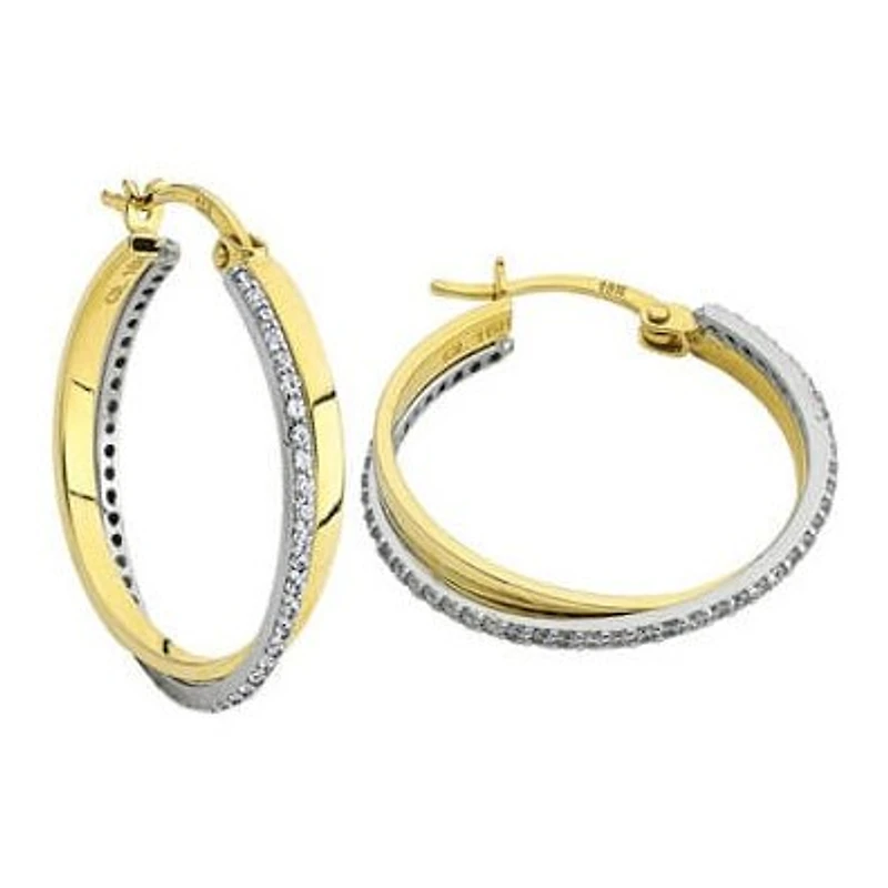 Boucles D’oreilles 10 Kt Roger Roy E156271-15-2T