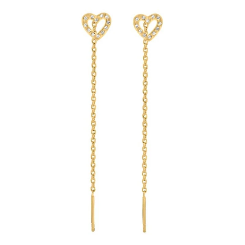 Boucles D’oreilles 10 Kt Roger Roy KP101