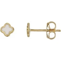 Earrings 14 Kt Roger Roy E14-759469-Y