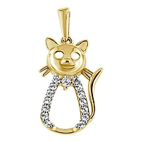 Pendentif 10 Kt Roger Roy PDD01-4628-Y