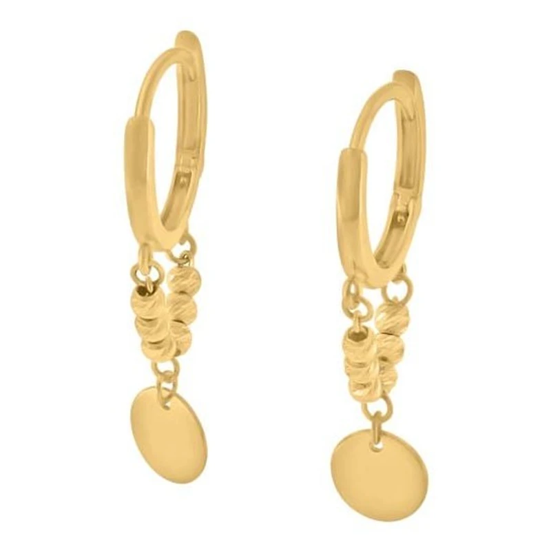 Boucles D’oreilles 10 Kt Roger Roy E-758513-103T