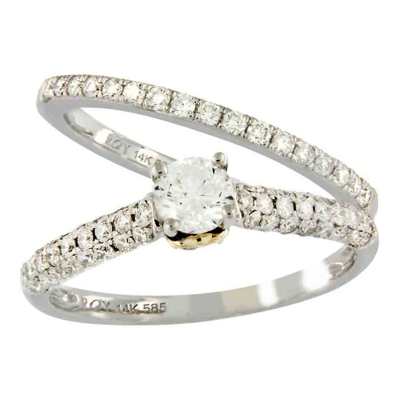 Bague de Fiançaille Van&Co 100PTS RI029516YWT100