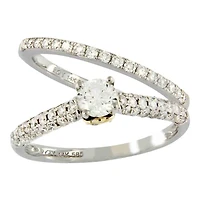 Bague de Fiançaille Van&Co 100PTS RI029516YWT100