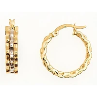 Boucles D’oreilles 10 Kt Roger Roy E23TB0289-15-2T