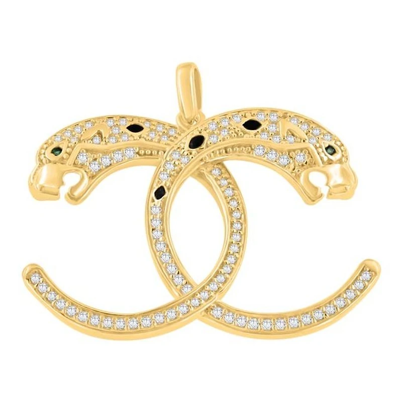 Pendentif 10 Kt Roger Roy P03-TNC580