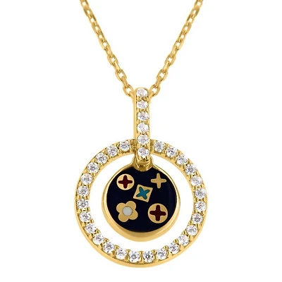 Pendentif 14 Kt Roger Roy BR1516