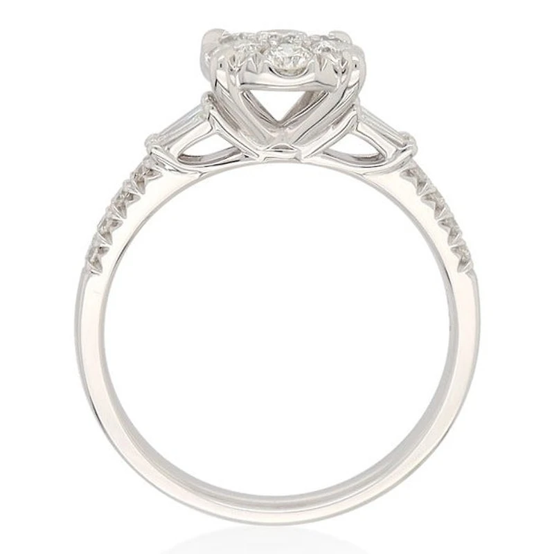 Bague de Fiançaille Roy 75PTS ARWDC