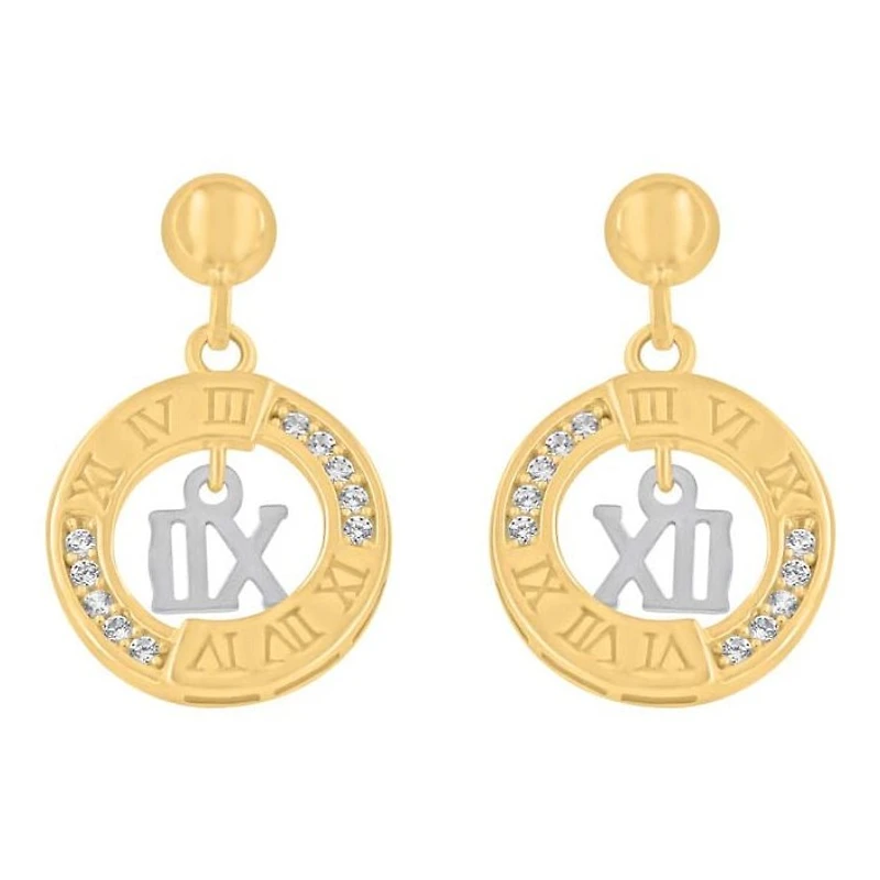 Boucles D’oreilles 10 Kt Roger Roy E200219