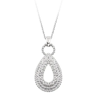 Pendentif 10 Kt Rosa PA4049W