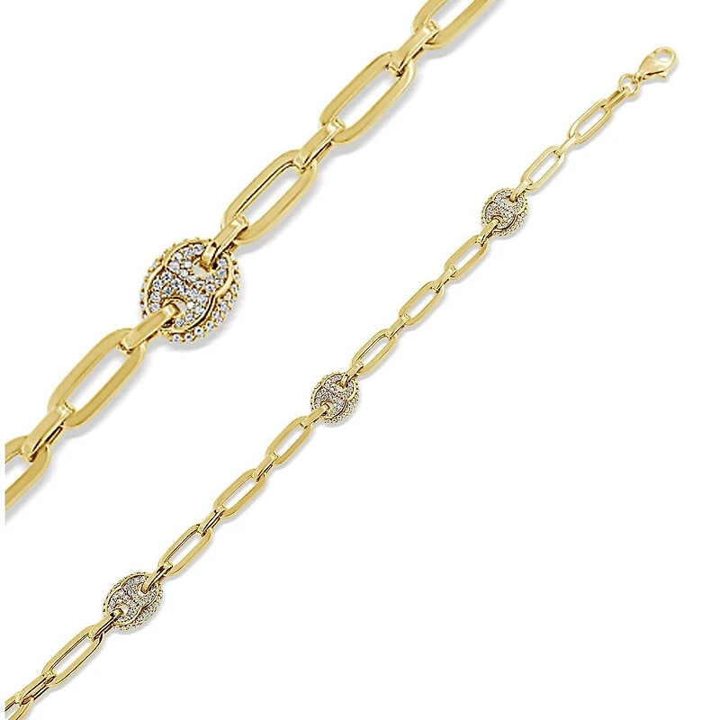 Bracelet 14K Roger Roy B0825-FCZ