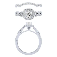 Bague de Fiançaille Van&Co 100PTS R186475-W