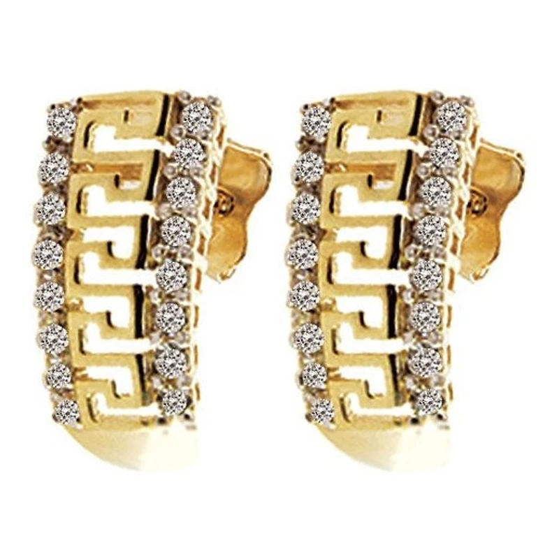 Boucles D’oreilles 10 Kt Roger Roy E0344C