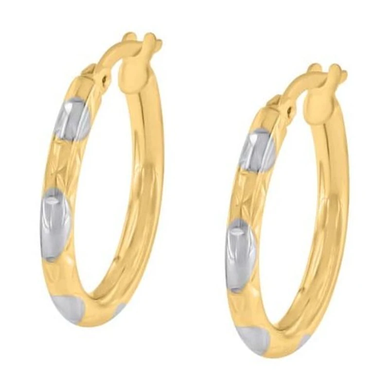 Boucles D’oreilles 10 Kt Roger Roy E-103T