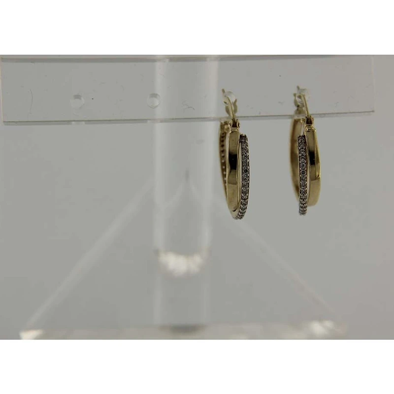 Boucles D’oreilles 10 Kt Roger Roy E156271-15-2T