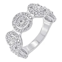 Bague Semi-Éternité Roy 100PTS RA3738-W