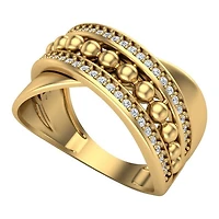 Bague 10 Kt Roger Roy RF3367