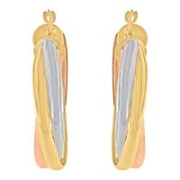 Boucles D’oreilles 10 Kt Roger Roy E213484-TC