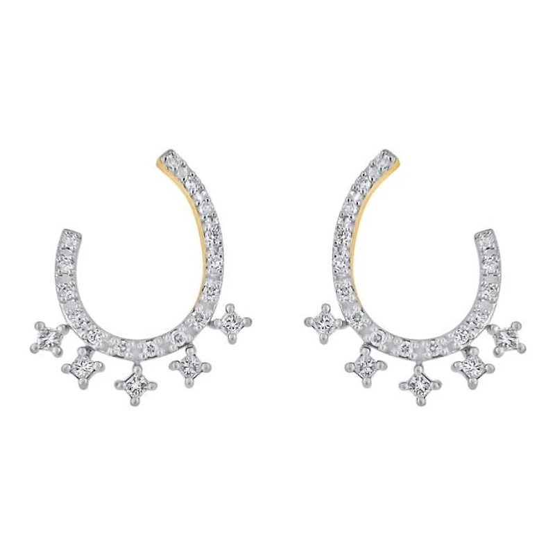 Boucles D’oreilles 14 Kt Van&Co E0637-Y
