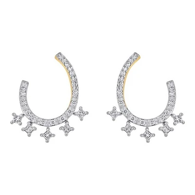 Boucles D’oreilles 14 Kt Van&Co E0637-Y