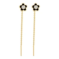 Boucles D’oreilles 10 Kt Roger Roy KP124