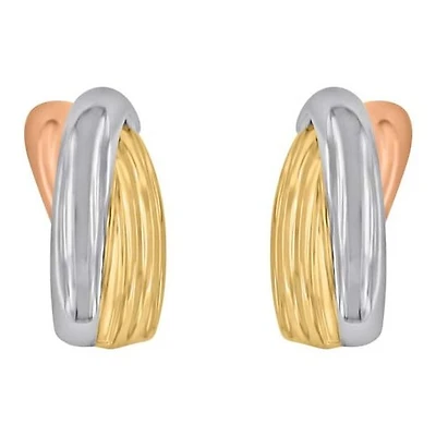 Boucles D’oreilles 10 Kt Roger Roy E-103T