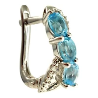 Boucles D’oreilles 14 Kt Van&Co E05-99421-18W