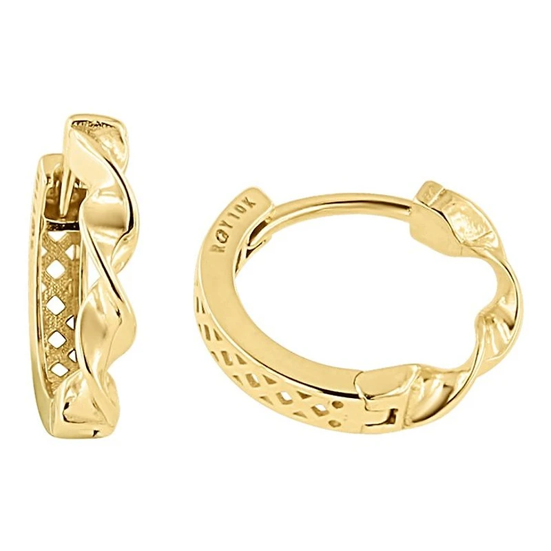 Boucles D’oreilles 10 Kt Roger Roy E22DK0577