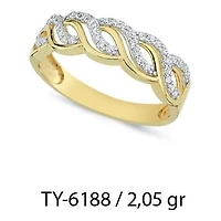 Bague 10 Kt Roger Roy TY6188