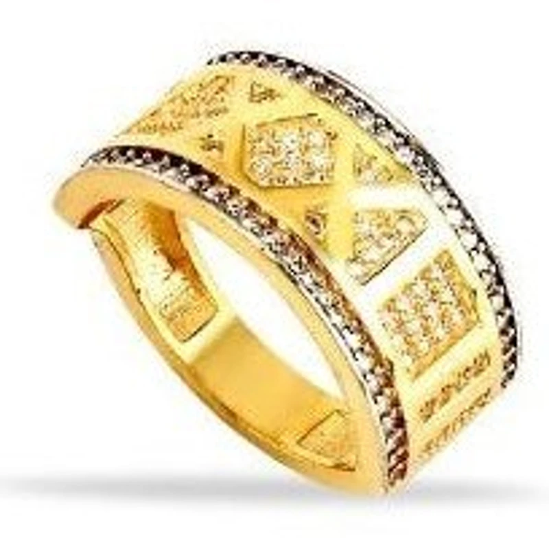 Bague 10 Kt Roger Roy R-ABRT041