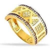 Bague 10 Kt Roger Roy R-ABRT041