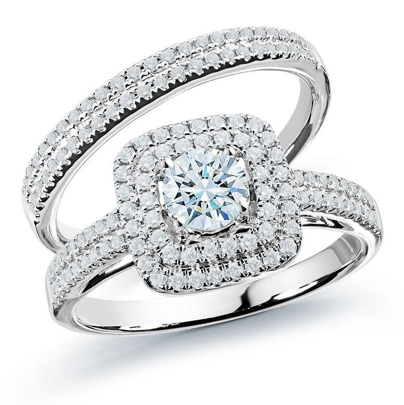 Bague de Fiançaille Van&Co 100PTS CR2342STW