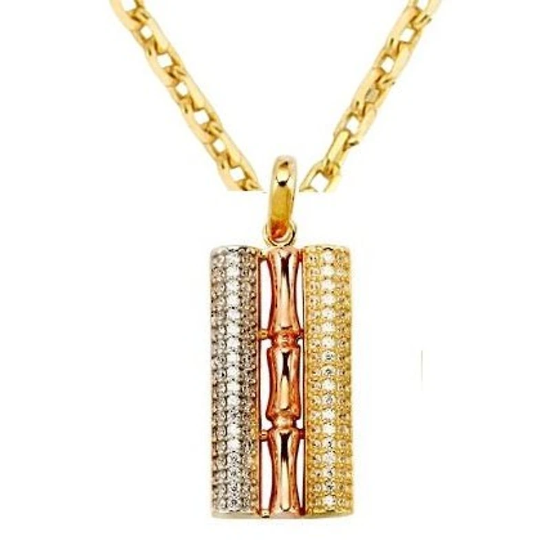 Pendentif 10 Kt Roger Roy P-ABRT021P