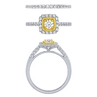 Bague de Fiançaille Van&Co 125PTS R184484-WY