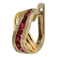 Boucles D’oreilles 14 Kt Van&Co E05-936392T