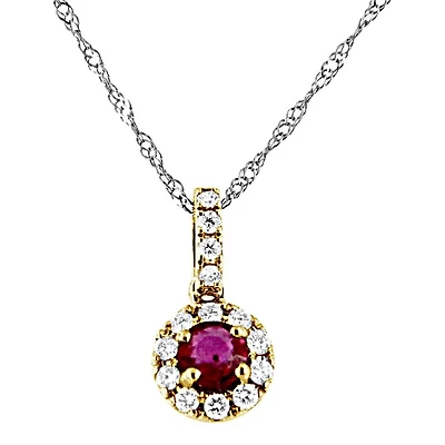 Pendentif 14 Kt Van&Co P-24237869